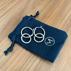 Missoma Double Hoop Earrings